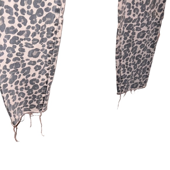 Sts Blue Ellie Leopard Print High Waist Ankle Skinny Jeans - Picture 5 of 9